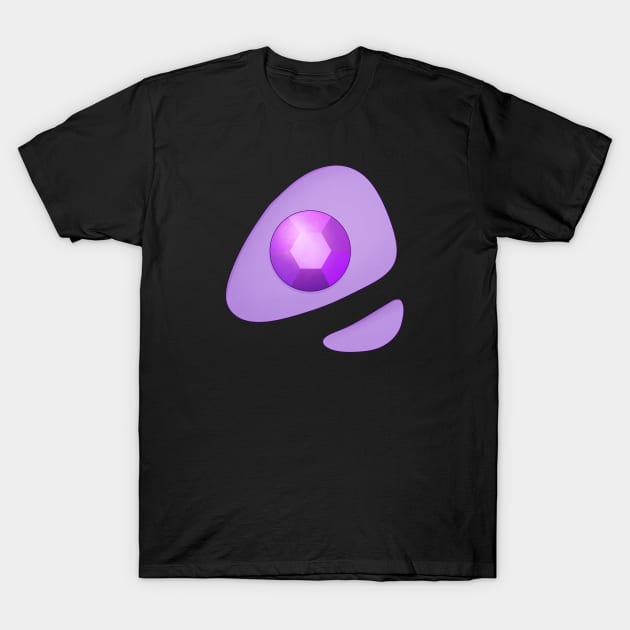 Amethyst Cosplay Shirt T-Shirt by Wyrielle